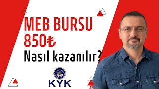 850₺ MEB BURSU NASIL ALINIR BURS BAŞVURUSU [upl. by Slayton]