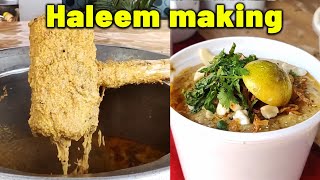 Hyderabad mutton Haleem Making  fishermans fare shorts streetfood haleem chennaifood iftar [upl. by Akehsat160]