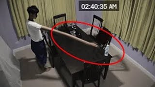 5 Scary Videos Caught By Security Cameras  Part 7 [upl. by Anitnoc]