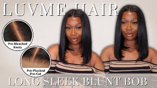 🗣️ We Got a Winner  Throw On and Go PreMax Glueless Silky Blunt Bob  ft LuvMe Hair  Tan Dotson [upl. by Rodd]