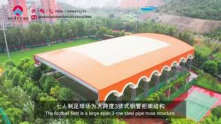 Luneng Taishan football team steel structure stadium [upl. by Uba]