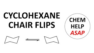 flipping cyclohexane chairs [upl. by Clementine]