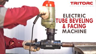 Tritorc  Electric Tube Beveling and Facing Machine [upl. by Anielram]