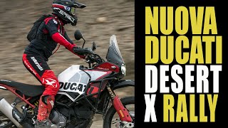 Ducati DesertX Rally Test [upl. by Htiduy]