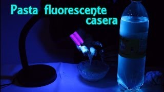 Cómo hacer pasta fluorescente casera Experimentos Caseros [upl. by Fidela]