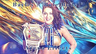 WWE Bayley New Theme Arena Effects  quotRole Modelquot [upl. by Alexander]