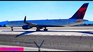 Las Vegas Plane Spotting  Harry Reid Airport  Close up action [upl. by Htedirem]