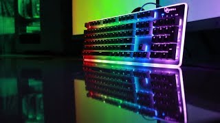 39 RGB Keyboard Say What  Rosewill Neon K51 Review [upl. by Elacim]