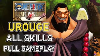 Mad Monk Urouge  All Special Skills amp Gameplay Showcase  ONE PIECE Pirate Warriors 4 DLC PS4 PRO [upl. by Nyssa565]