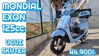 Yeni 2024 Mondail EXON 125cc  Uygun Fiyatlı Scooter  44900₺ [upl. by Ebberta119]