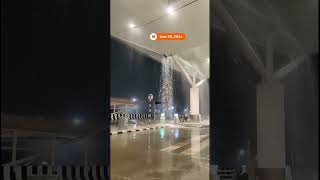 New Delhi airport roof collapses after heavy rain [upl. by O'Conner]