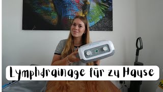 Lymphdrainage für zu Hause 😊 erfahrungsbericht Venen Engel 4 [upl. by Madora]