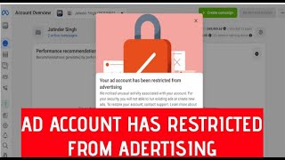 Ad Account Restricted For Advertising  Facebook Account Restricted From Advertising PROBLEM SOLVED [upl. by Eniac]