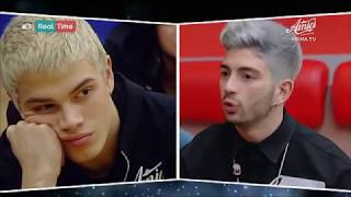 Amici 17 daytime BIONDO vs MOSE [upl. by Eedyaj696]