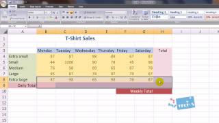 Excel For Beginners spreadsheets HD [upl. by Tteraj]