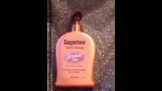 Coppertone Gradual Self Tanning Lotion Review [upl. by Yerrot]