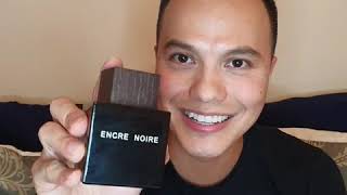 Encre Noire by Lalique Fragrance Review [upl. by Haelak]