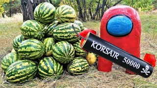 КОРСАР 50000☠️ в Арбузах☢️ Очень Сочные Взрывы🍉🍉🍉 [upl. by Buell449]