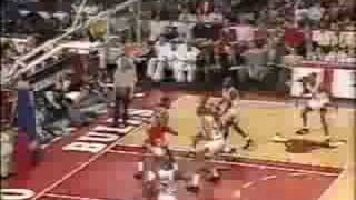 Bulls vs Hawks 1993  Game 2  Michael Jordan 29 points [upl. by Nnyleahs912]