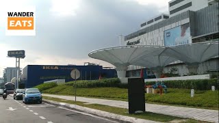 Walk Cochrane MRT Station to MyTown Shopping Centre amp IKEA [upl. by Meehyr890]