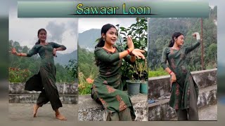 Sawaar Loon  Bollywood Song  Sandhiyapenari dance bollywoodsongs [upl. by Doner]