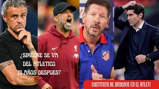 Le preguntan a Simeone por quien será su sustituto ATENTOS A SU RESPUESTA 🤯 [upl. by Starla]