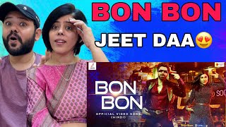 BON BON  HINDI SONG REACTION  Jeet  Rukmini  Nilayan  Nakash  BoscoCeaser [upl. by Ecikram]