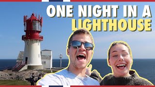 Spending a night in a Norwegian Lighthouse  Visit Norway [upl. by Ivana]