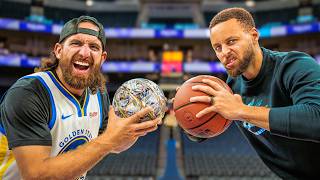 Dude Perfect vs Steph Curry [upl. by Neellek]