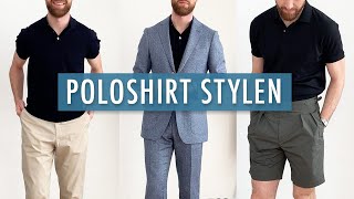 So kombinierst du ein PoloShirt ● Styling Tipps Männer [upl. by Eittik864]