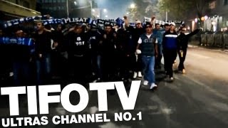 ULTRAS PLISAT  CORTEO IMPRESSIONS  Ultras Channel No1 [upl. by Scherle]