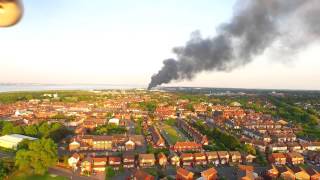 Bromborough Fire Wirral [upl. by Anohs]