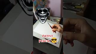 👀😍 Normal pencil but Artist pencil 😎💀  YouTube shorts drawing trending ytshorts art [upl. by Drallim342]