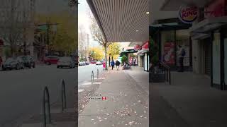 Denman Street Stroll 🇨🇦 downtown downtownvancouver vancouver shorts [upl. by Annekcm260]