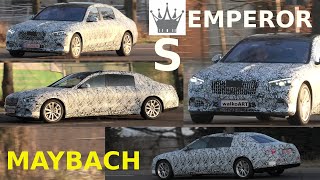 Mercedes Erlkönig SClass  EMPEROR  KAISER  MERCEDESMAYBACH S 2020  Z223  4K SPY VIDEO [upl. by Tiduj194]