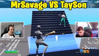 MrSavage VS TaySon 1v1 TOXIC Buildfights [upl. by Philina]