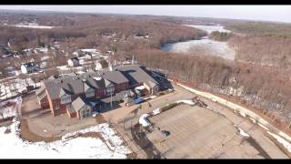 Haverhill MA Downtown Local Landmarks VIA P4 Drone [upl. by Tterej442]