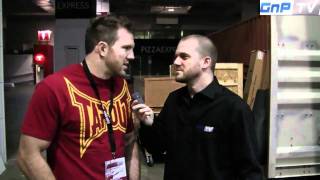 Ryan Bader about his upcoming fight against Jon Jones FanExpo UK english  german [upl. by Buckels532]