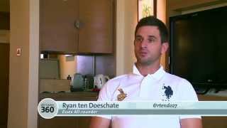 ICC Cricket 360  Ryan Ten Doeschate Feature [upl. by Asena]