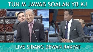 Tun M Jawab soalan kontroversi YB Khairy Jamaluddin  LIVE Dewan Rakyat [upl. by Sewellyn]