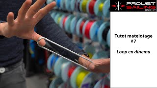 Tuto matelotage Loop en dyneema [upl. by Akisey]