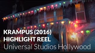 Krampus 2016  Highlight Reel  Halloween Horror Nights at Universal Studios Hollywood [upl. by Coppock]