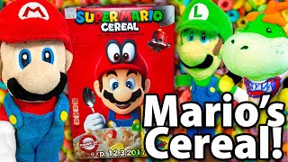 Crazy Mario Bros Mario’s Cereal [upl. by Aihsilef]