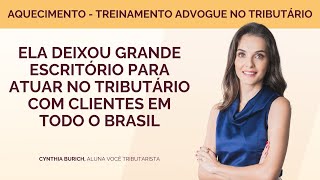 Ela deixou grande escritório para atuar no Tributário com clientes em todo o Brasil  Live 01 [upl. by Eileen]