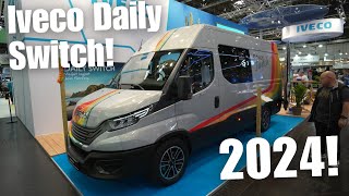 💥 WOHNMOBIL 2024 IVECO DAILY SWITCH jetzt direkt ab Werk verfügbar Modular Billig Küche Dusche [upl. by Aholla]