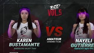 Nayeli Patiño VS Karen Bustamante [upl. by Netsrijk]