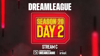 DreamLeague S20  Stream C  Day 2 [upl. by Nuahc268]