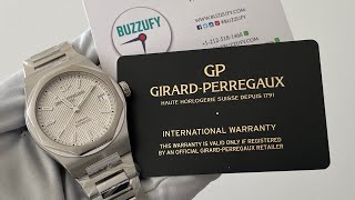 New Girard Perregaux Laureato 810101113111A mens watch 2022 [upl. by Calv]