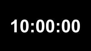 CRONÓMETRO de 10 minutos SIN ALARMA  Temporizador de 600 segundos [upl. by Moon291]