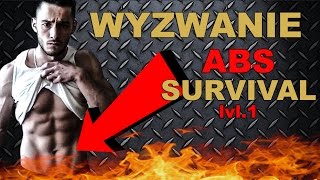 WYZWANIE ABS Przetrwaj cały Trening survival lvl1 [upl. by Barrow]